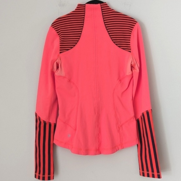 Lululemon fuchsia striped casual define jacket - Picture 2 of 5